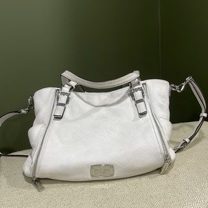 White Micheal Kors Satchel/Crossbody